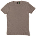 G-Star Mens T-Shirt Top Large Grey Flecked Cotton