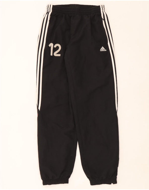 Adidas Mens Graphic Tracksuit Trousers Joggers Medium Black Colourblock