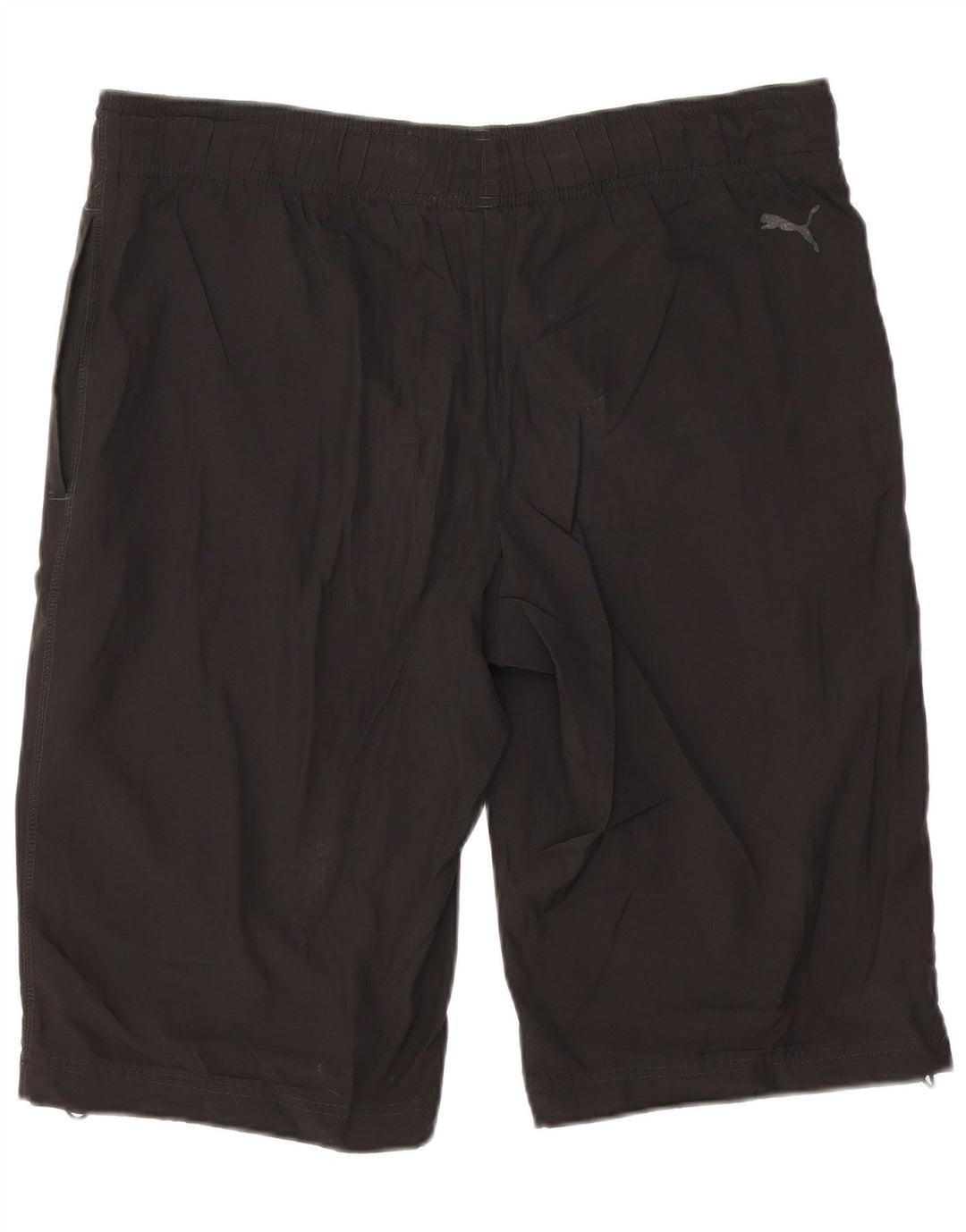 Puma Mens Graphic Sport Shorts Medium  Black