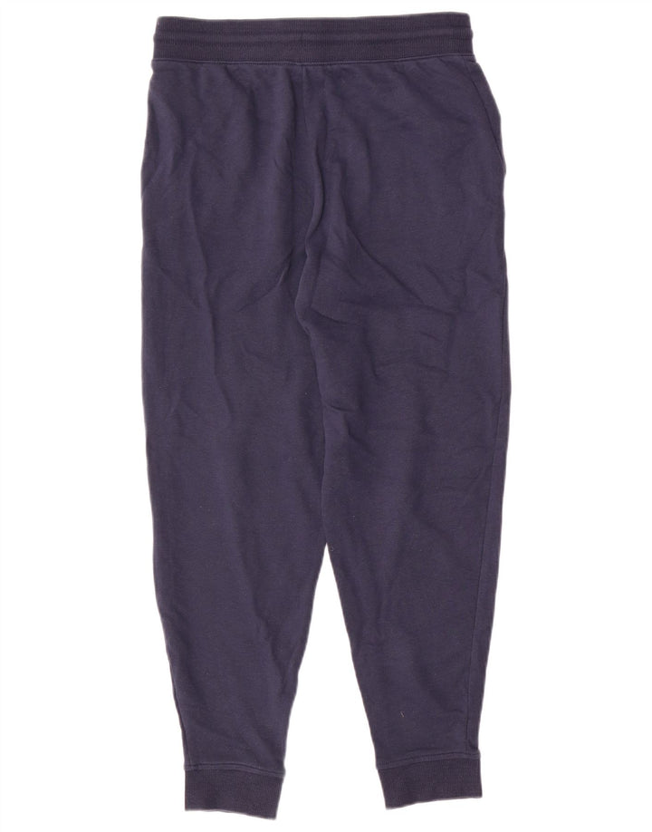 Marks & Spencer Womens Tracksuit Trousers Joggers UK 10 Small Navy Blue