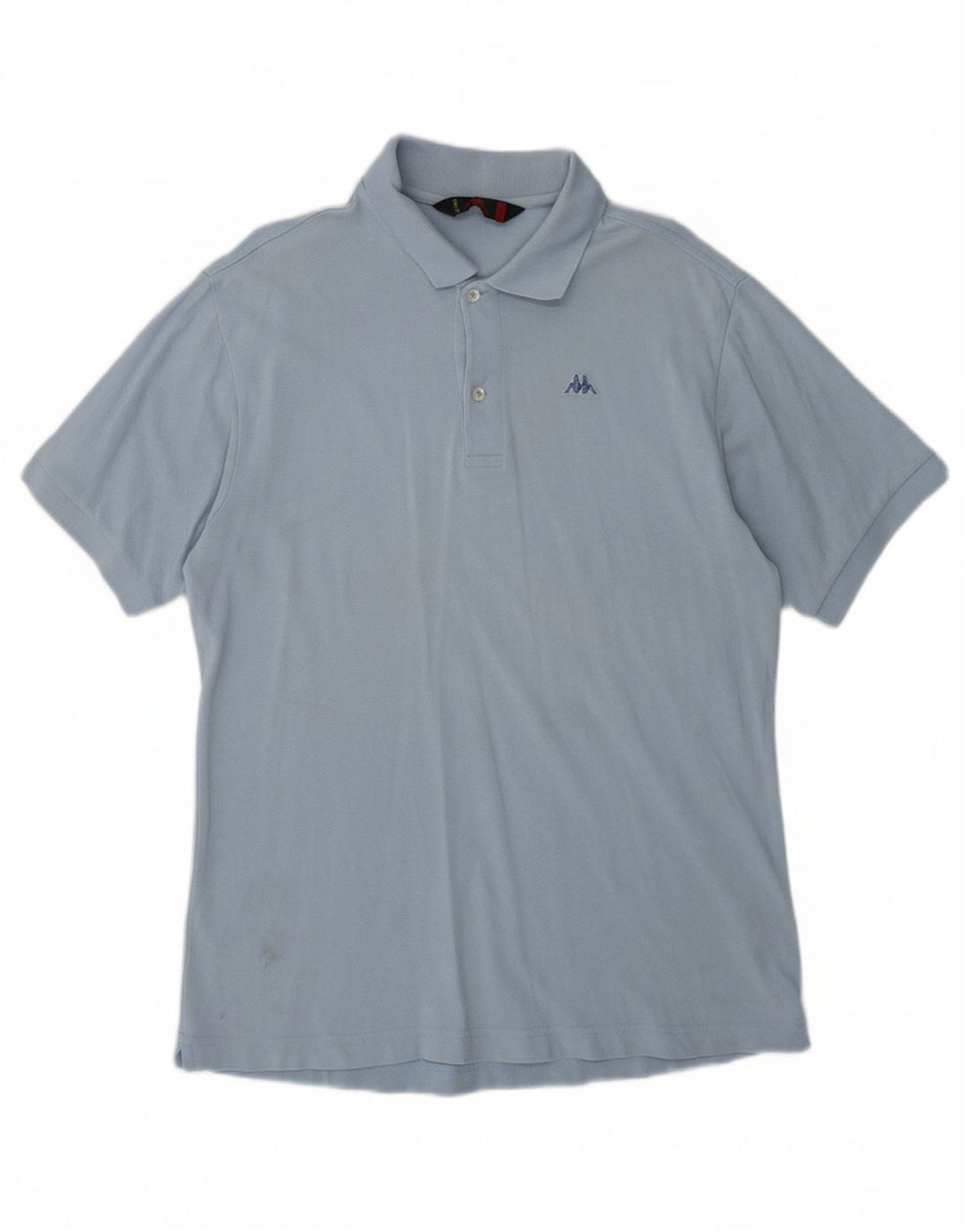 KAPPA Mens Polo Shirt Large Blue Cotton Vintage Kappa and Second-Hand Kappa from Messina Hembry 