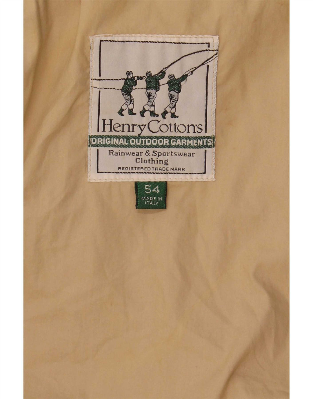 Henry Cottons Mens Utility Jacket IT 54 2XL Khaki
