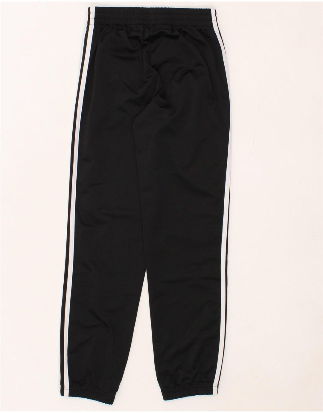 ADIDAS Boys Tracksuit Trousers Joggers 11-12 Years  Black Polyester Vintage Adidas and Second-Hand Adidas from Messina Hembry 