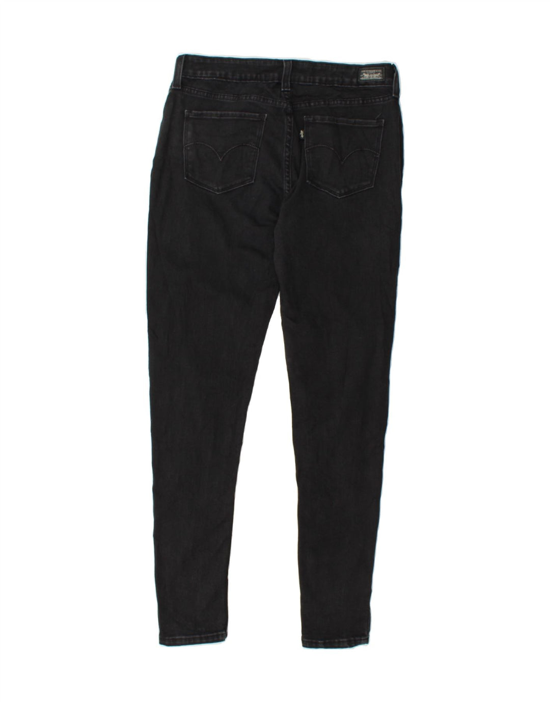 LEVI'S Womens Skinny Jeans W31 L30 Black Cotton Vintage Levi's and Second-Hand Levi's from Messina Hembry 