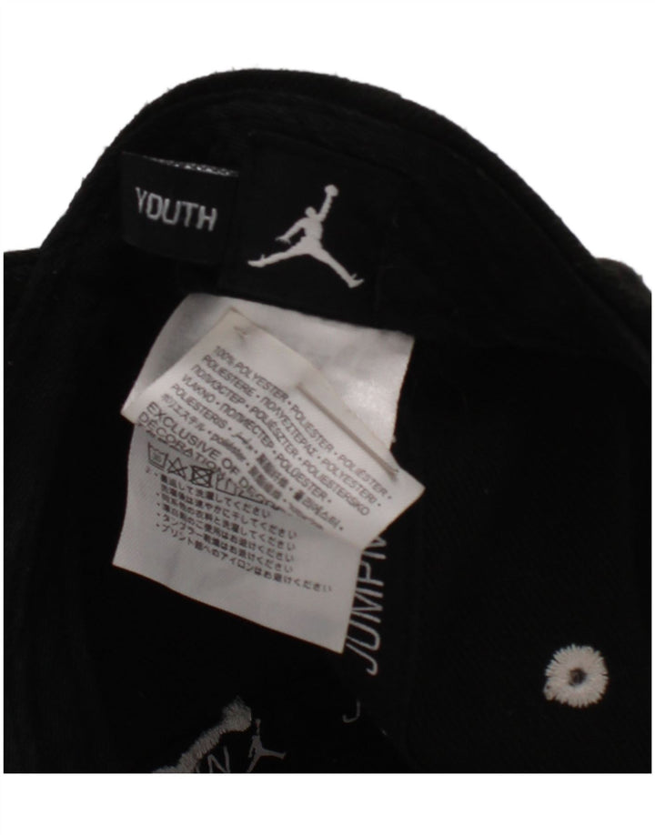 Jordan Boys Graphic Baseball Cap One Size Black Polyester