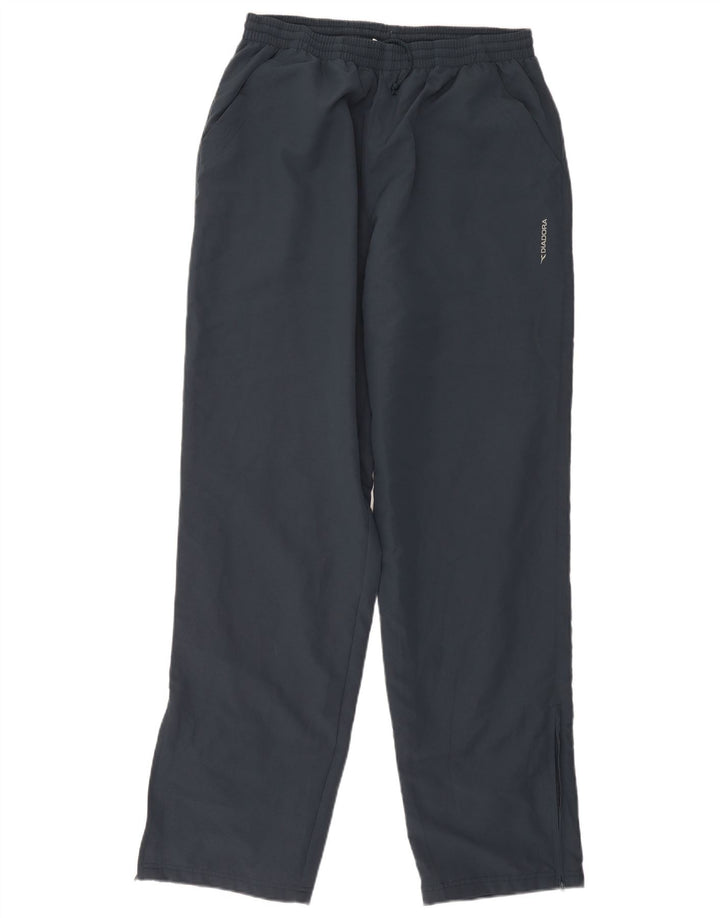 Diadora Mens Tracksuit Trousers XL Navy Blue Polyester