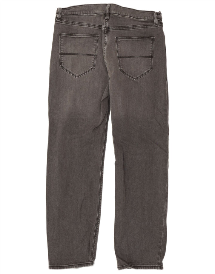 Marks & Spencer Mens Straight Jeans W32 L29 Grey Cotton