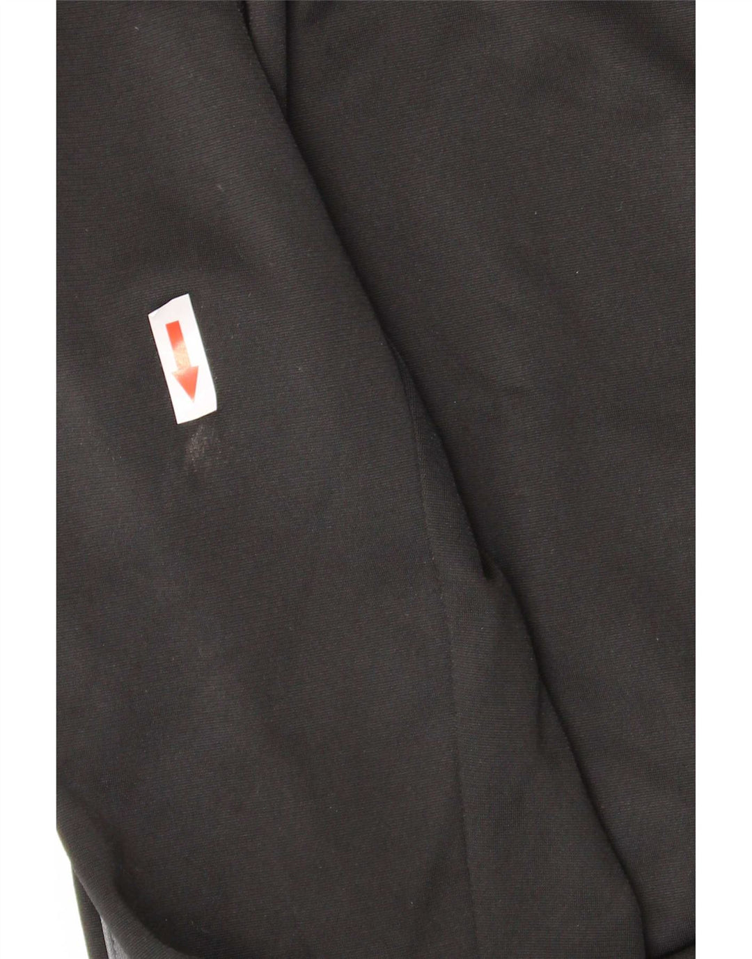 Adidas Boys Tracksuit Top Jacket 11-12 Years Black Polyester