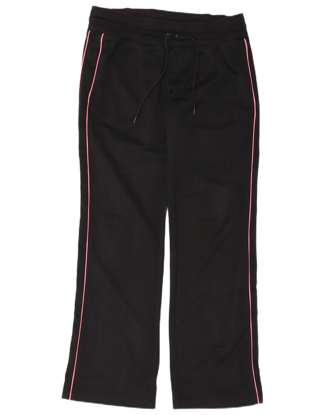 Nike Womens Tracksuit Trousers UK 14 Medium  Black Polyester