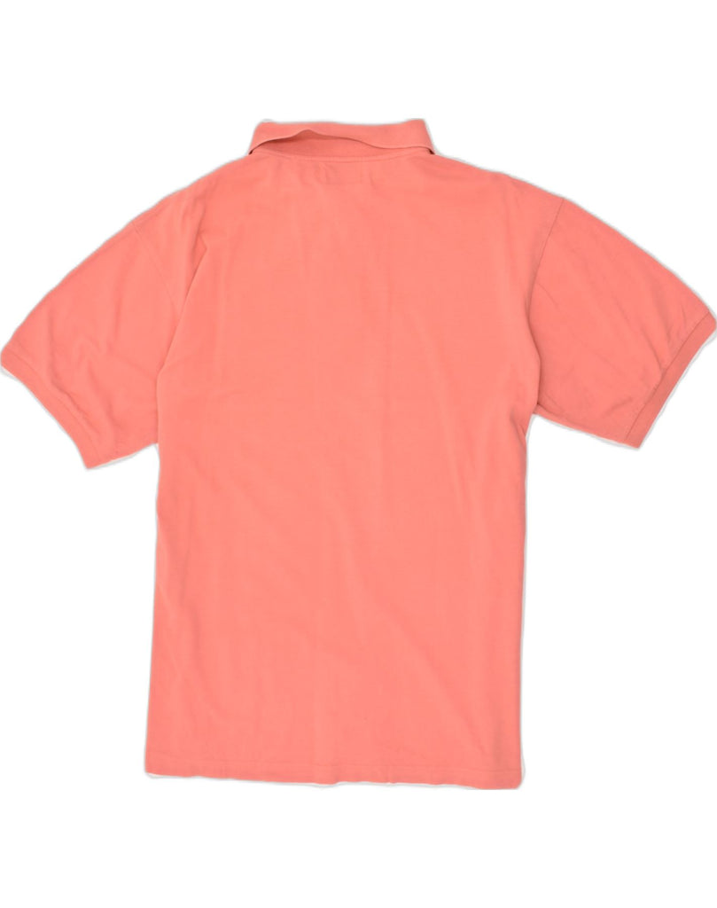 CONTE OF FLORENCE Mens Polo Shirt Medium Pink Cotton | Vintage Conte of Florence | Thrift | Second-Hand Conte of Florence | Used Clothing | Messina Hembry 