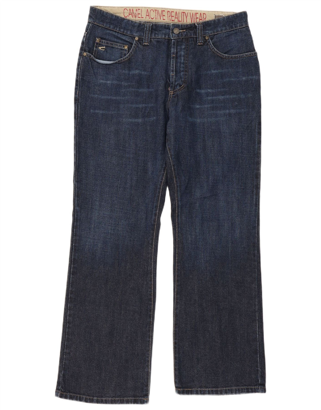 CAMEL ACTIVE Mens Straight Jeans W34 L30 Blue