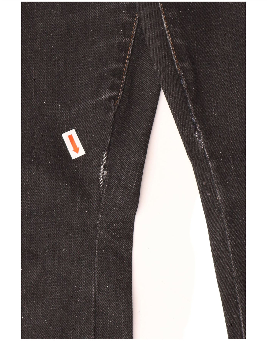 JUST CAVALLI Womens Straight Jeans W34 L27  Black Cotton