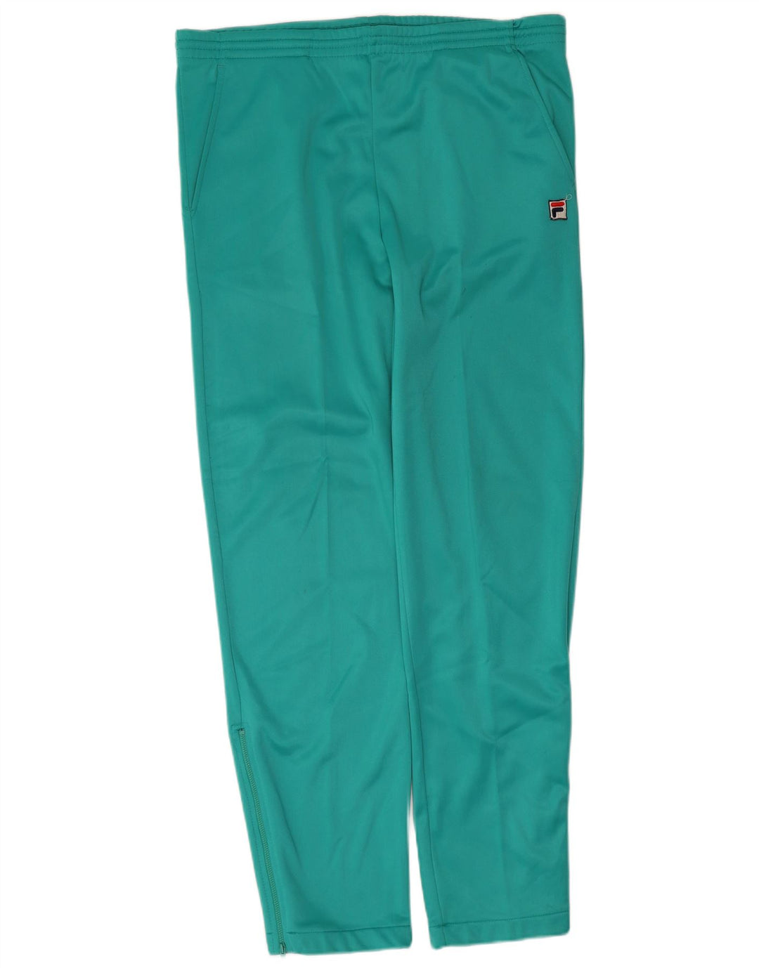 Fila Mens Tracksuit Trousers Large Green Polyester