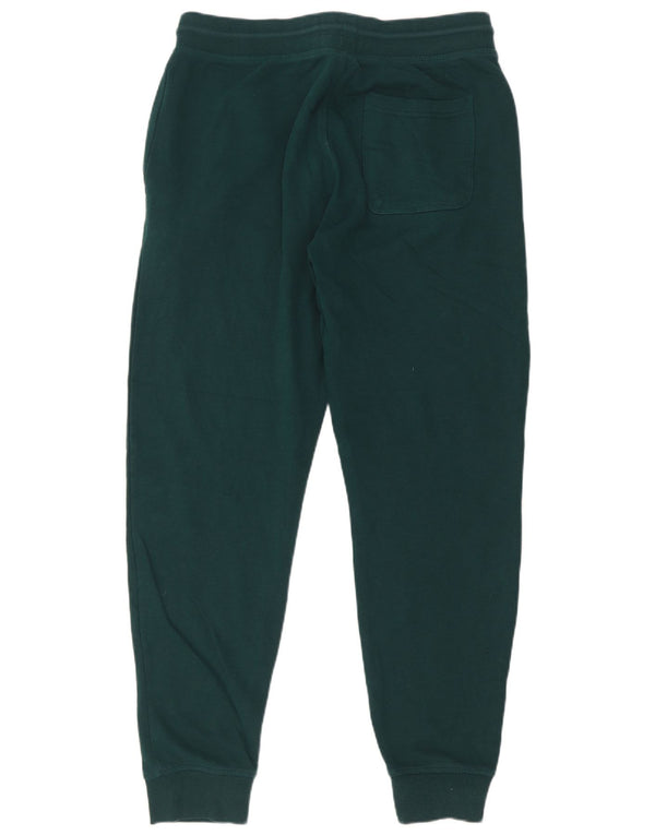 Hurley Mens Graphic Tracksuit Trousers Joggers Medium Green Cotton