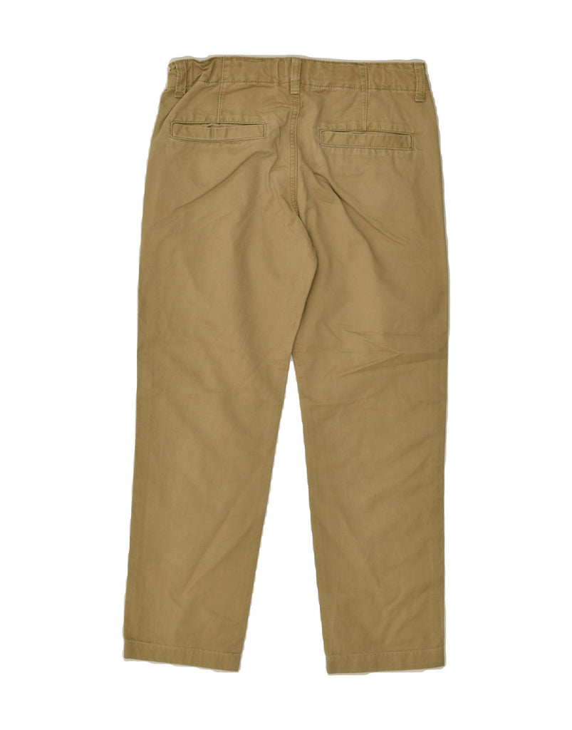 BENETTON Boys Straight Chino Trousers 11-12 Years 2XL W30 L25 Beige Cotton | Vintage Benetton | Thrift | Second-Hand Benetton | Used Clothing | Messina Hembry 