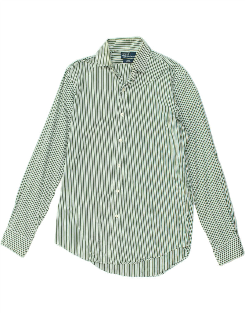 RALPH LAUREN Mens Regent Custom Fit Shirt Size 15 1/2 Medium Green | Vintage Ralph Lauren | Thrift | Second-Hand Ralph Lauren | Used Clothing | Messina Hembry 