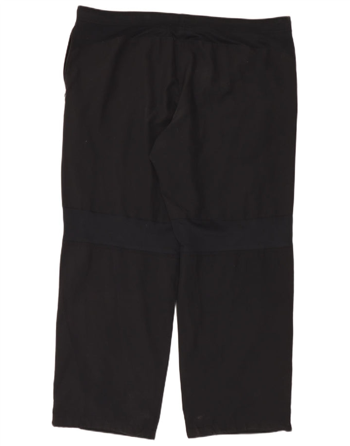 Nike Mens Dri Fit Tracksuit Trousers 2XL  Black Polyester