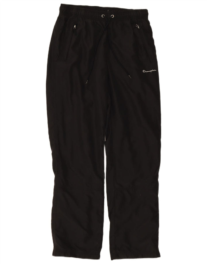 Champion Mens Tracksuit Trousers Medium Black Polyester