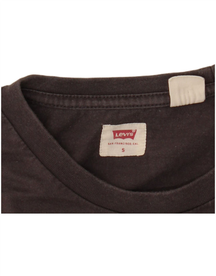 Levi's Mens T-Shirt Top Small Grey