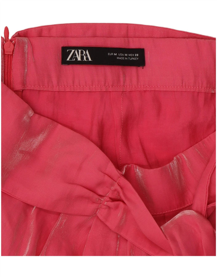 Zara Womens Mini Skirt Medium W28  Pink