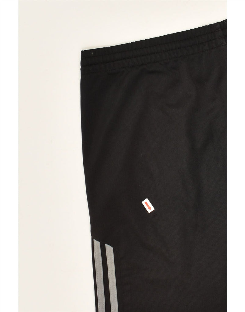 ADIDAS Mens Sport Shorts Small  Black Polyester | Vintage Adidas | Thrift | Second-Hand Adidas | Used Clothing | Messina Hembry 