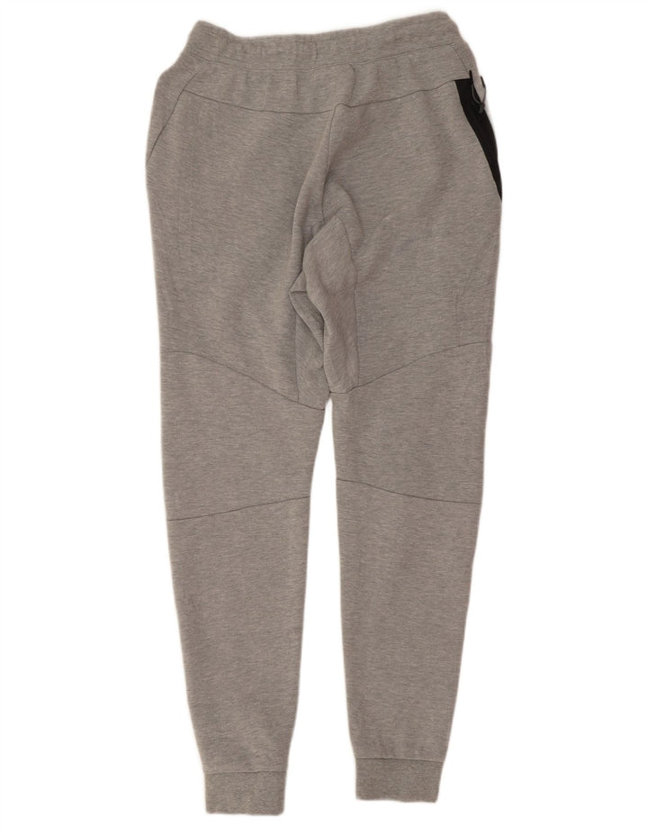 Nike Mens Tracksuit Trousers Joggers Small Grey Cotton