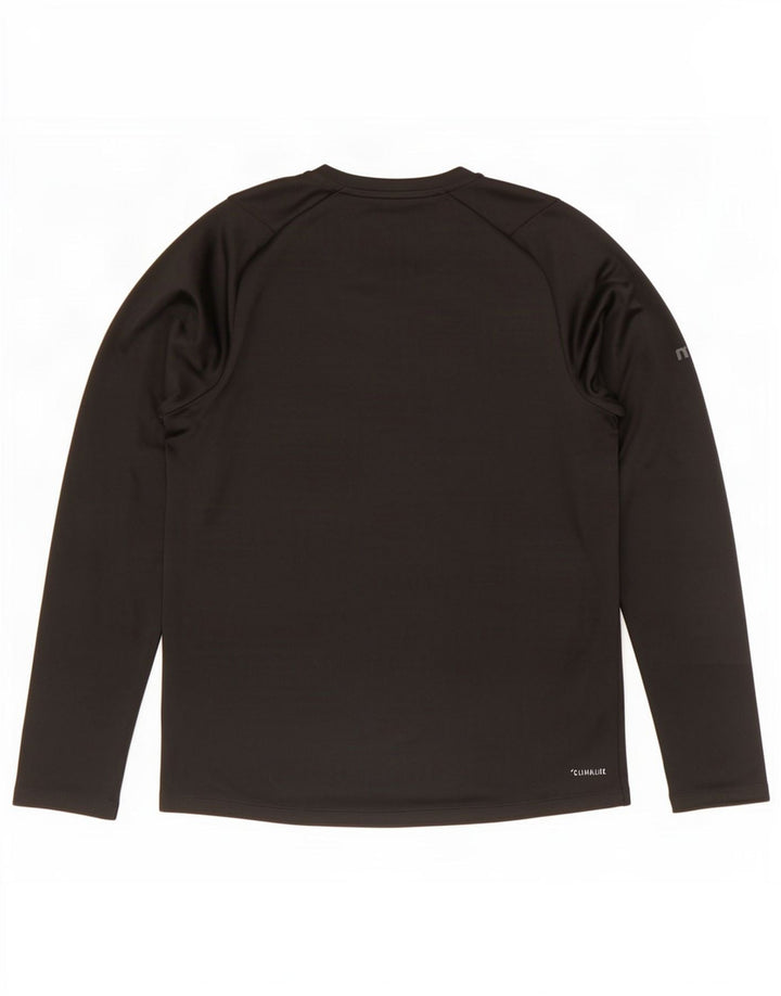 Adidas Mens Climalite Top Long Sleeve Medium Black Polyester