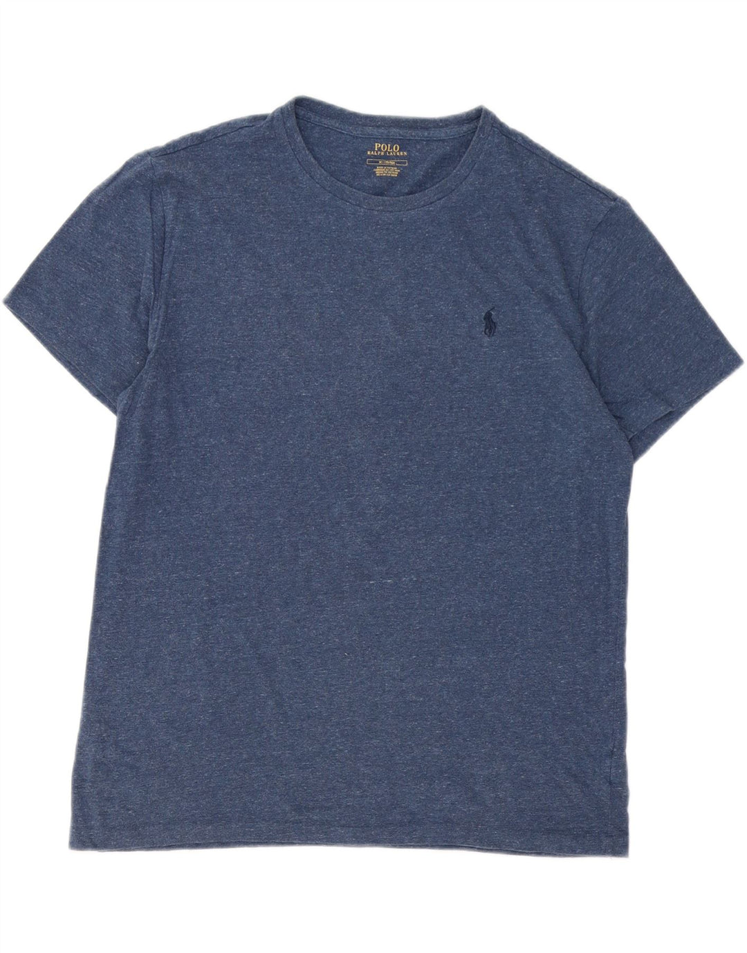 POLO RALPH LAUREN Mens T-Shirt Top Medium Navy Blue Cotton