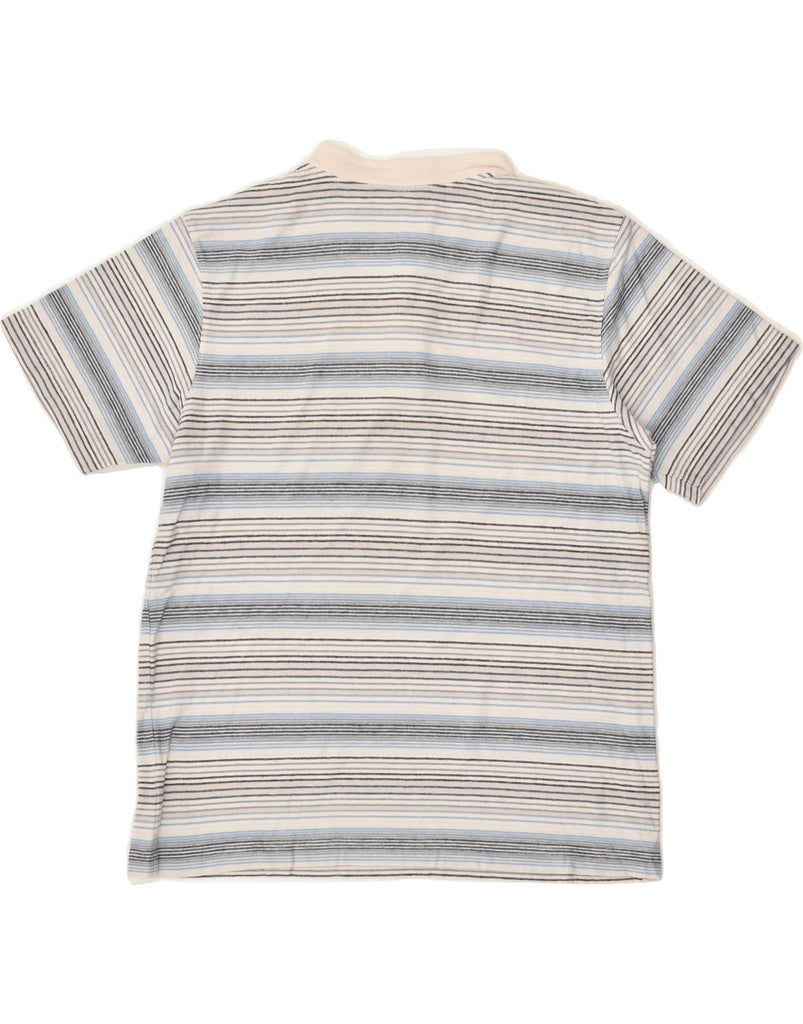 GAP Boys T-Shirt Top 8-9 Years Grey Striped Cotton | Vintage Gap | Thrift | Second-Hand Gap | Used Clothing | Messina Hembry 