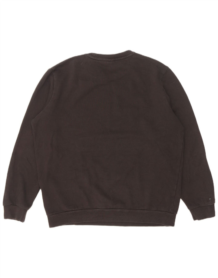 Puma Mens Graphic Sweatshirt Jumper Medium Black Cotton