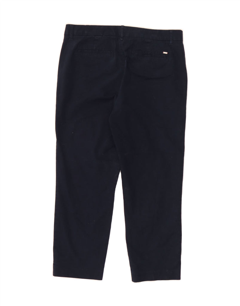 TOMMY HILFIGER Womens Chino Trousers US 10 Large W32 L24 Navy Blue Vintage Tommy Hilfiger and Second-Hand Tommy Hilfiger from Messina Hembry 