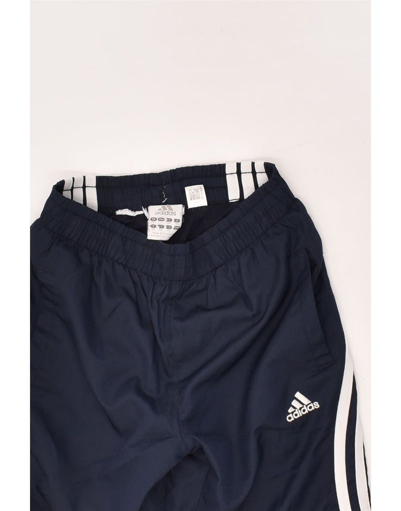 ADIDAS Boys Tracksuit Trousers 5-6 Years Navy Blue | Vintage Adidas | Thrift | Second-Hand Adidas | Used Clothing | Messina Hembry 