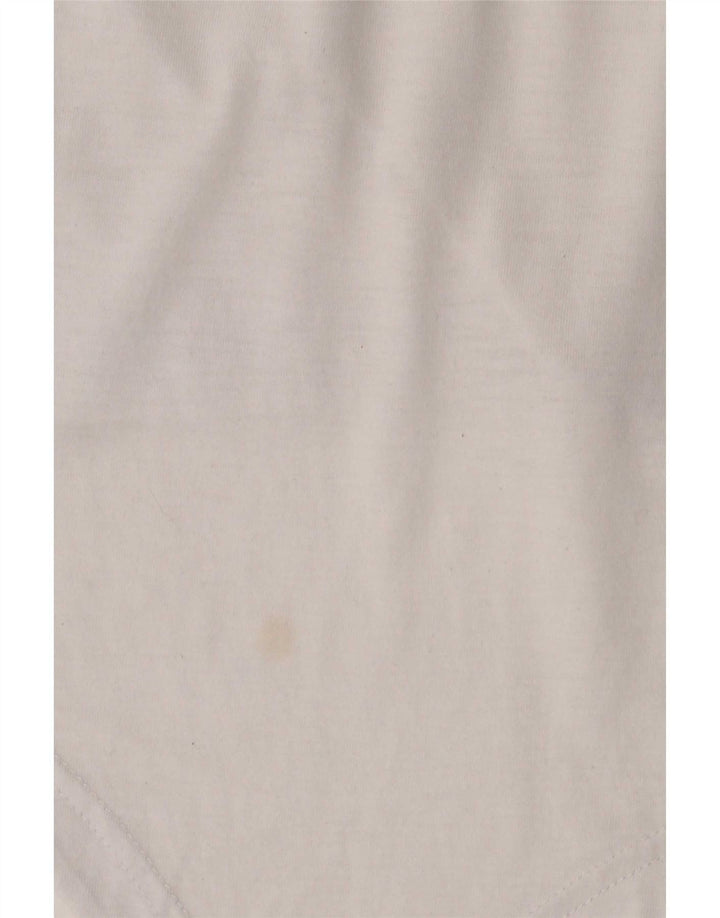 Adidas Girls T-Shirt Top 14-15 Years White Polyester