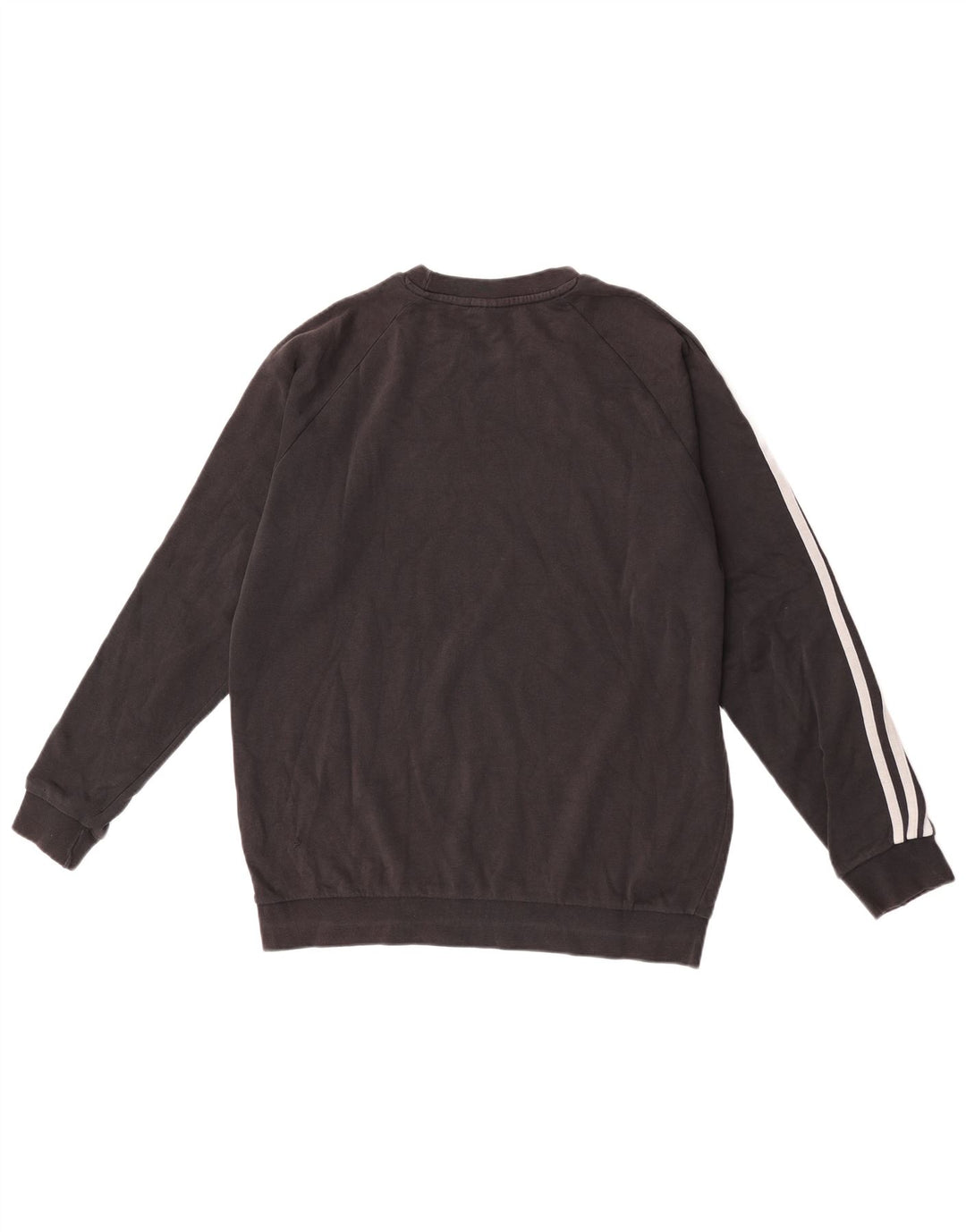 Adidas Mens Sweatshirt Jumper Medium Black Cotton