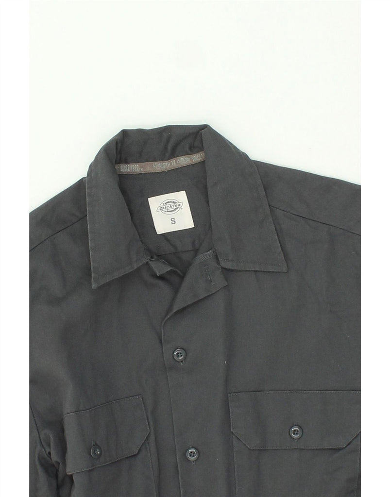 DICKIES Mens Shirt Small Grey Cotton Vintage Dickies and Second-Hand Dickies from Messina Hembry 