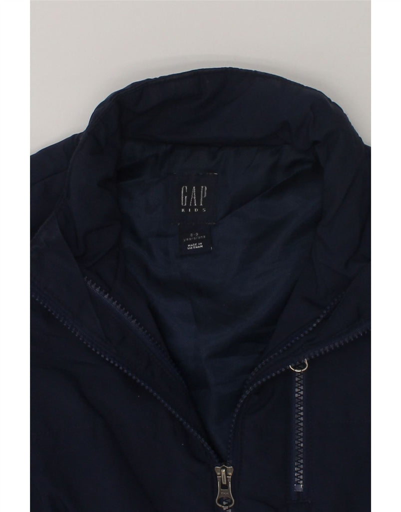GAP Boys Gilet 8-9 Years Navy Blue Polyester | Vintage Gap | Thrift | Second-Hand Gap | Used Clothing | Messina Hembry 
