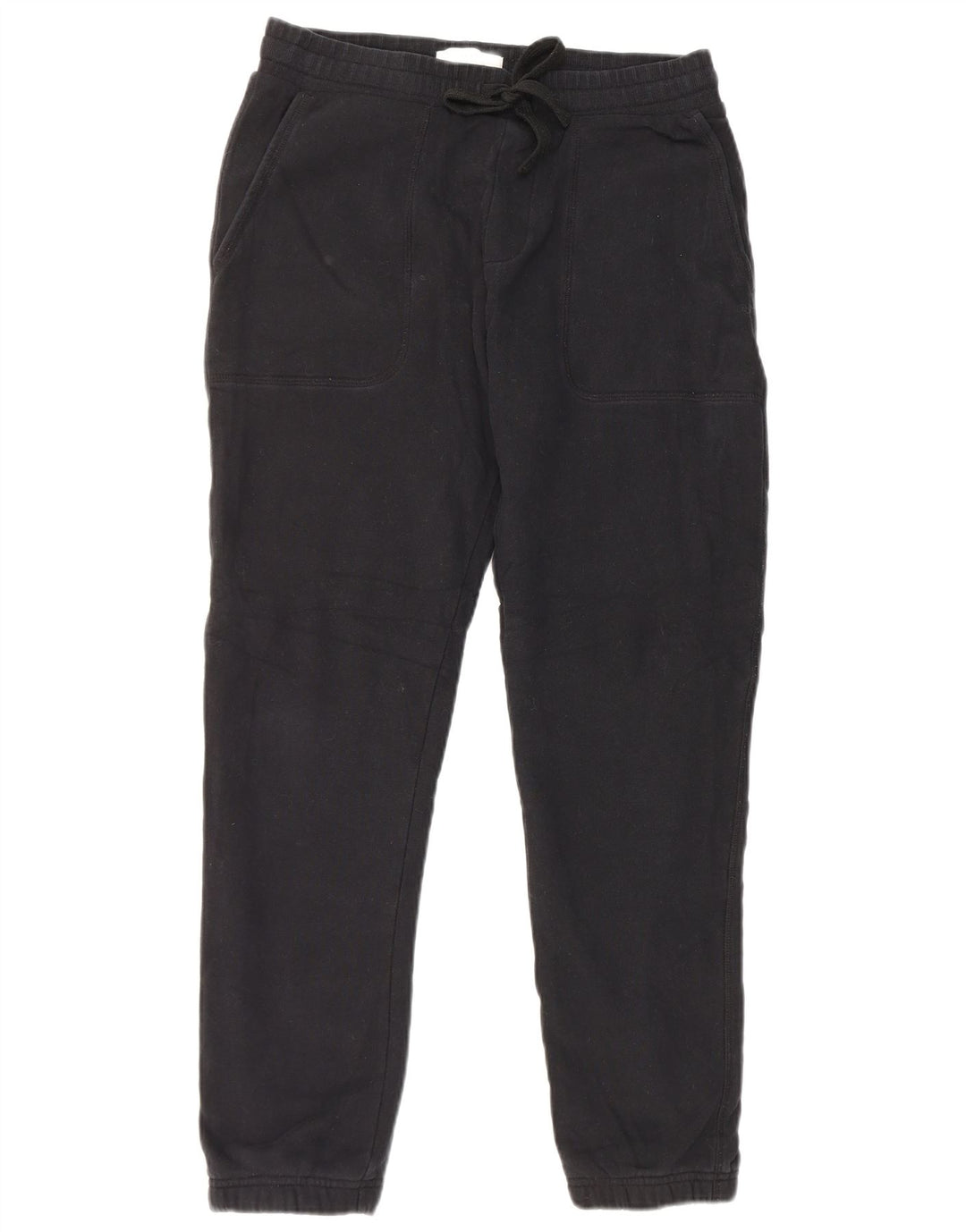 Marks & Spencer Mens Regular Fit Windbreaker Trousers Small Black Cotton