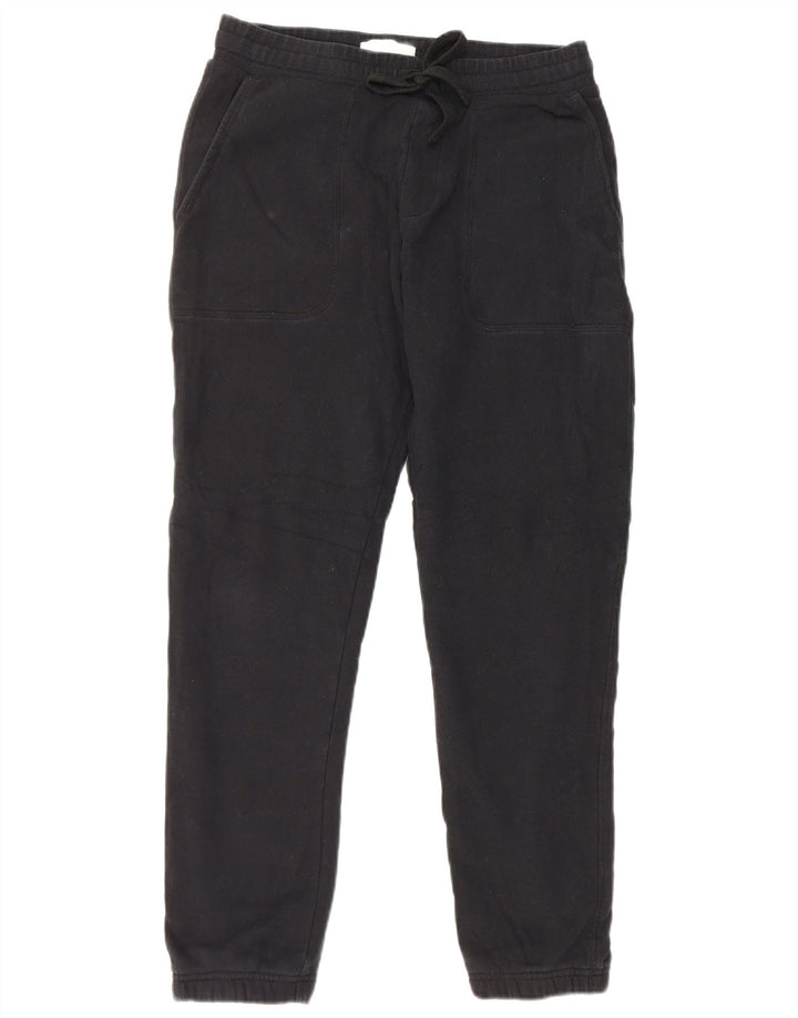 Marks & Spencer Mens Regular Fit Windbreaker Trousers Small Black Cotton