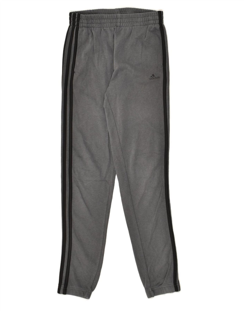 ADIDAS Boys Tracksuit Trousers Joggers 11-12 Years Grey | Vintage Adidas | Thrift | Second-Hand Adidas | Used Clothing | Messina Hembry 