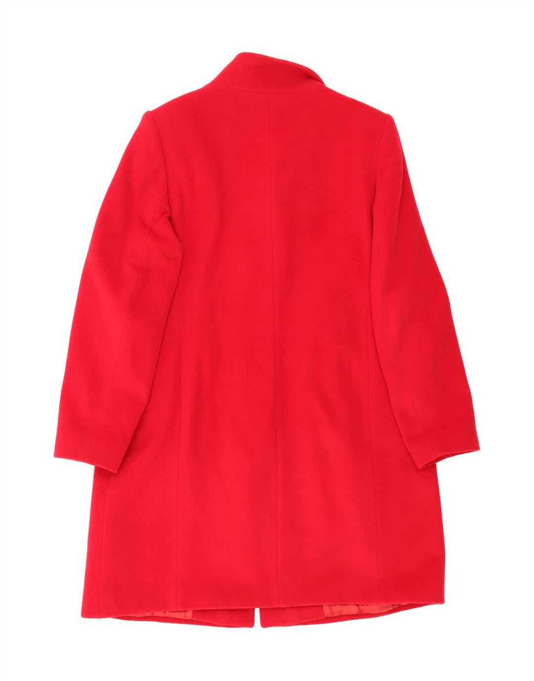 CHRISTINA FELIX Womens Overcoat UK 18 XL Red Wool Vintage Christina Felix and Second-Hand Christina Felix from Messina Hembry 