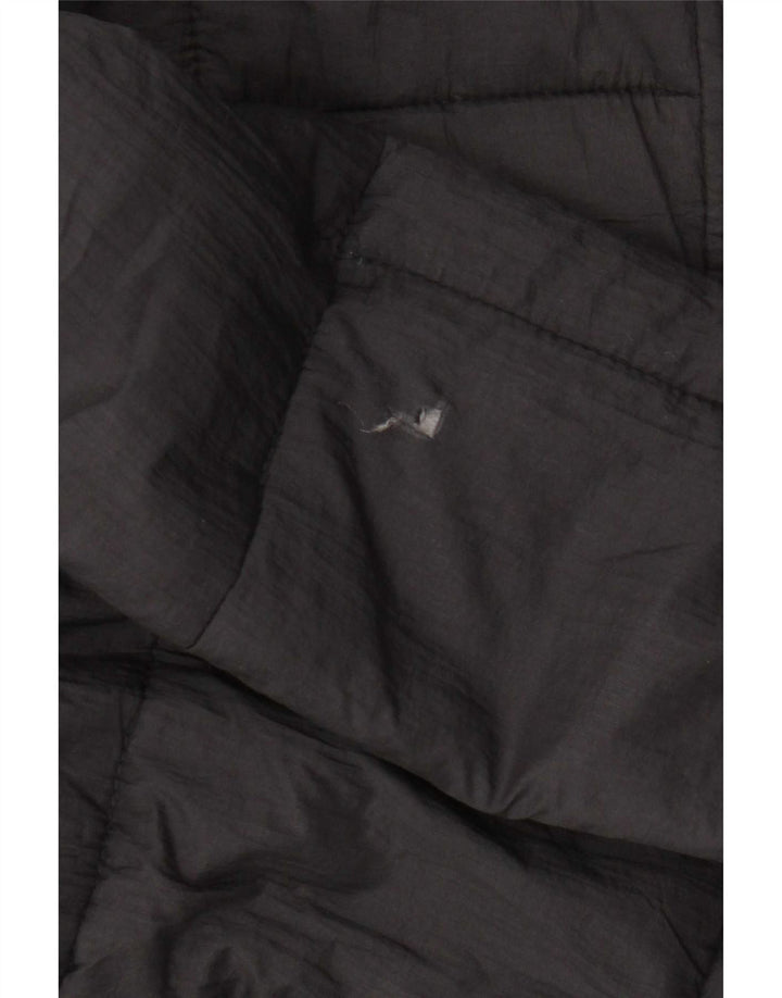 Zara Womens Padded Jacket UK 16 Large Black Polyester