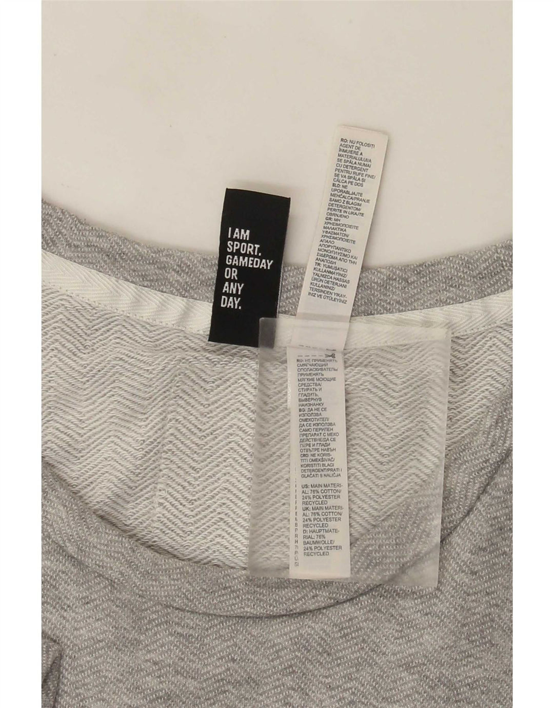 Adidas Mens Graphic T-Shirt Top Medium Grey Flecked Cotton