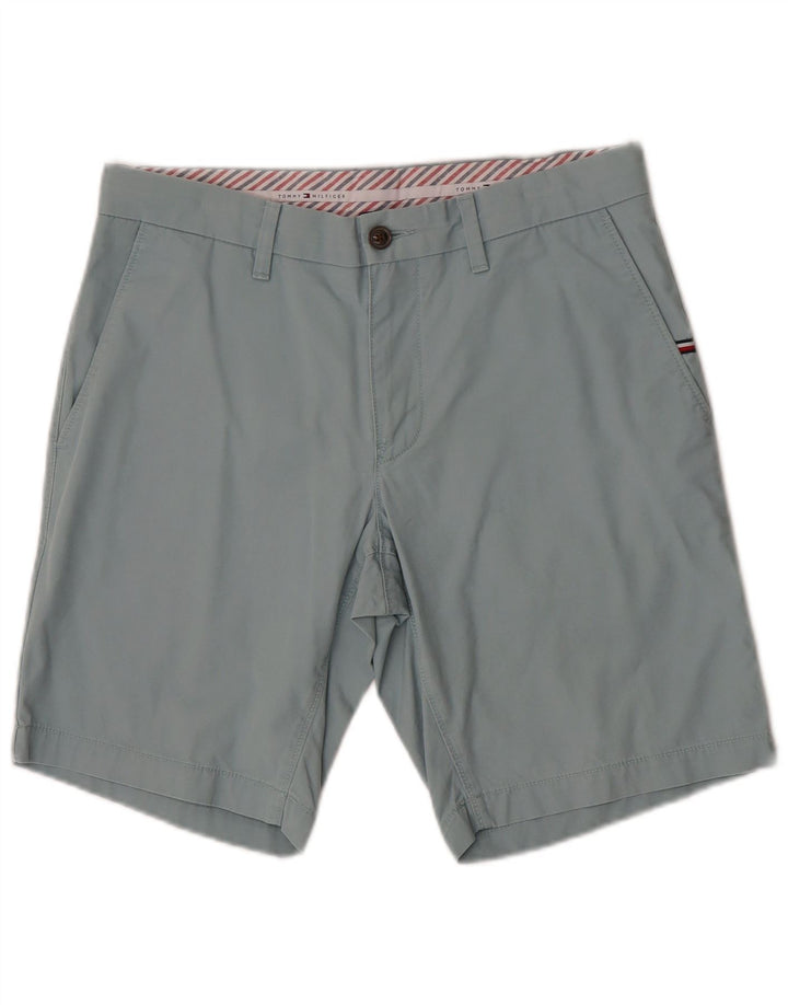 Tommy Hilfiger Mens Chino Shorts W32 Medium  Blue Cotton