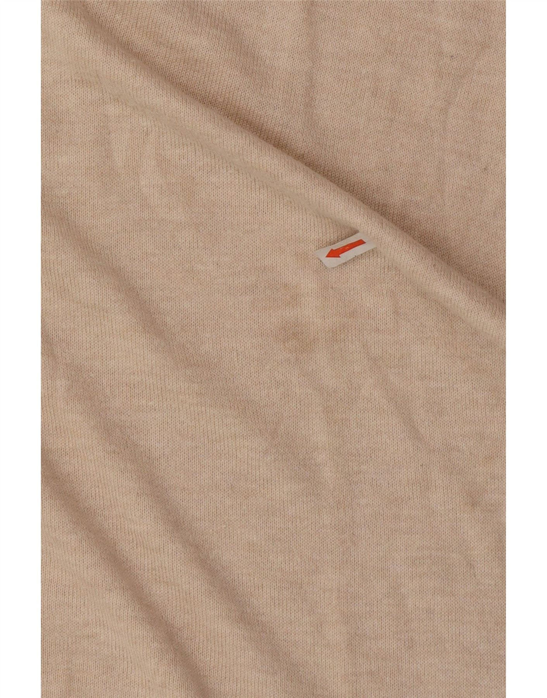 Zara Womens Long Sleeve Oversized Polo Dress UK 10 Small Beige Polyester