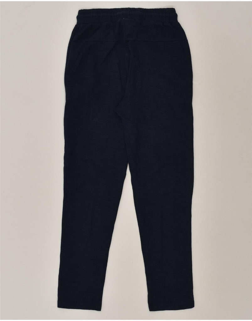 KAPPA Mens Tracksuit Trousers Small Navy Blue Cotton | Vintage Kappa | Thrift | Second-Hand Kappa | Used Clothing | Messina Hembry 