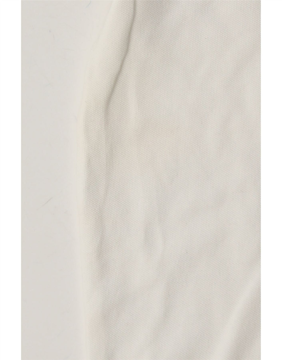 TOMMY HILFIGER Mens Polo Shirt Large White Cotton