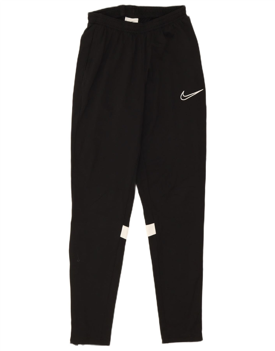 Nike Mens Dri Fit Tracksuit Trousers Small  Black Colourblock Polyester