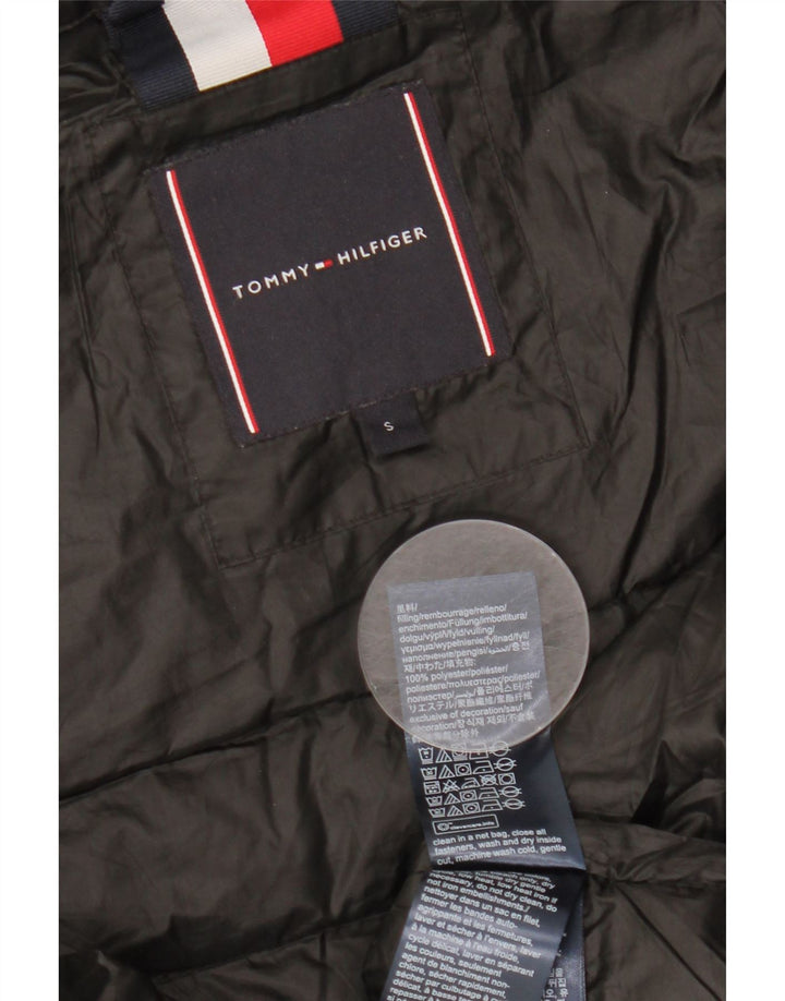 TOMMY HILFIGER Mens Padded Gilet UK 36 Small Black Polyester