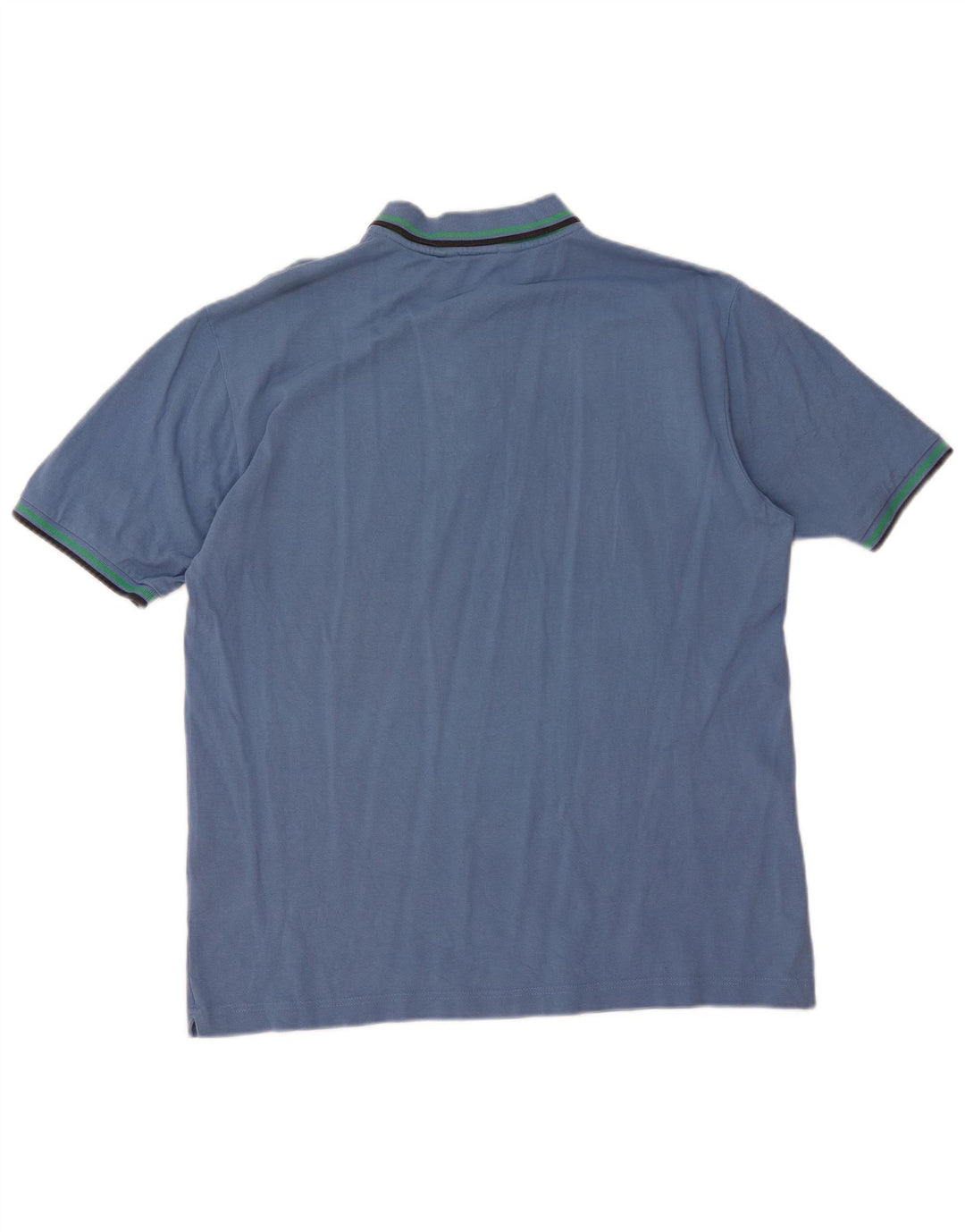 Kappa Mens Polo Shirt XL Blue Cotton
