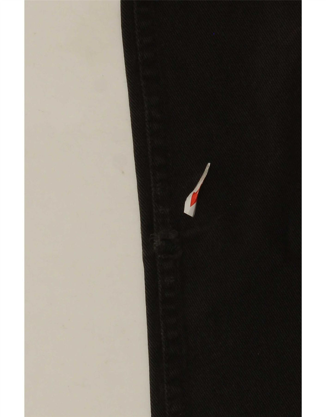 Wrangler Mens Straight Jeans W36 L32 Black Cotton
